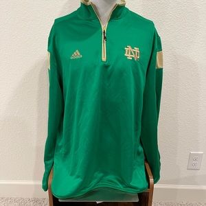 Notre Dame Adidas Pull Over Large